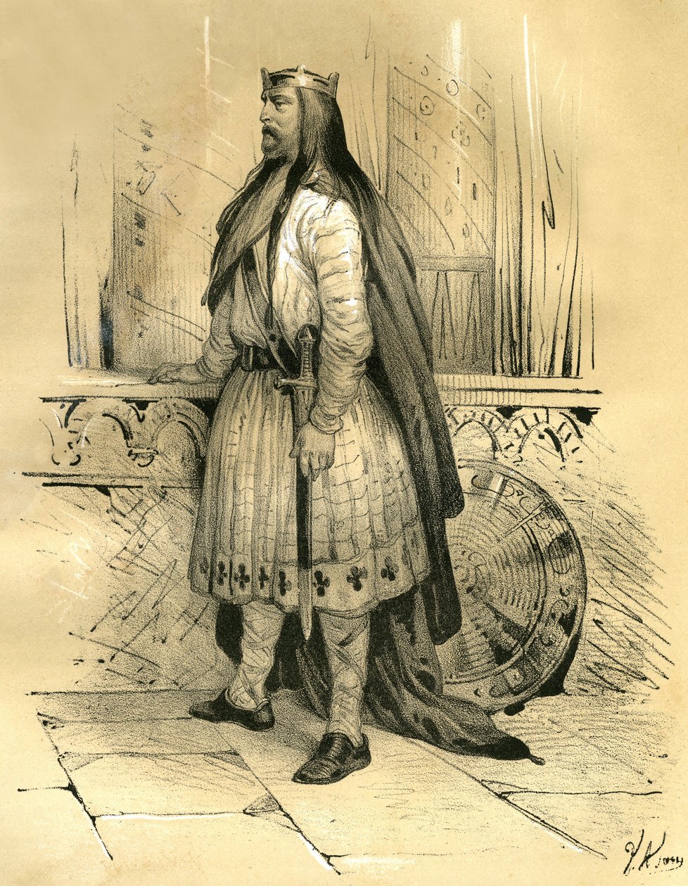 Saçlı Clodion, yaklaşık 428