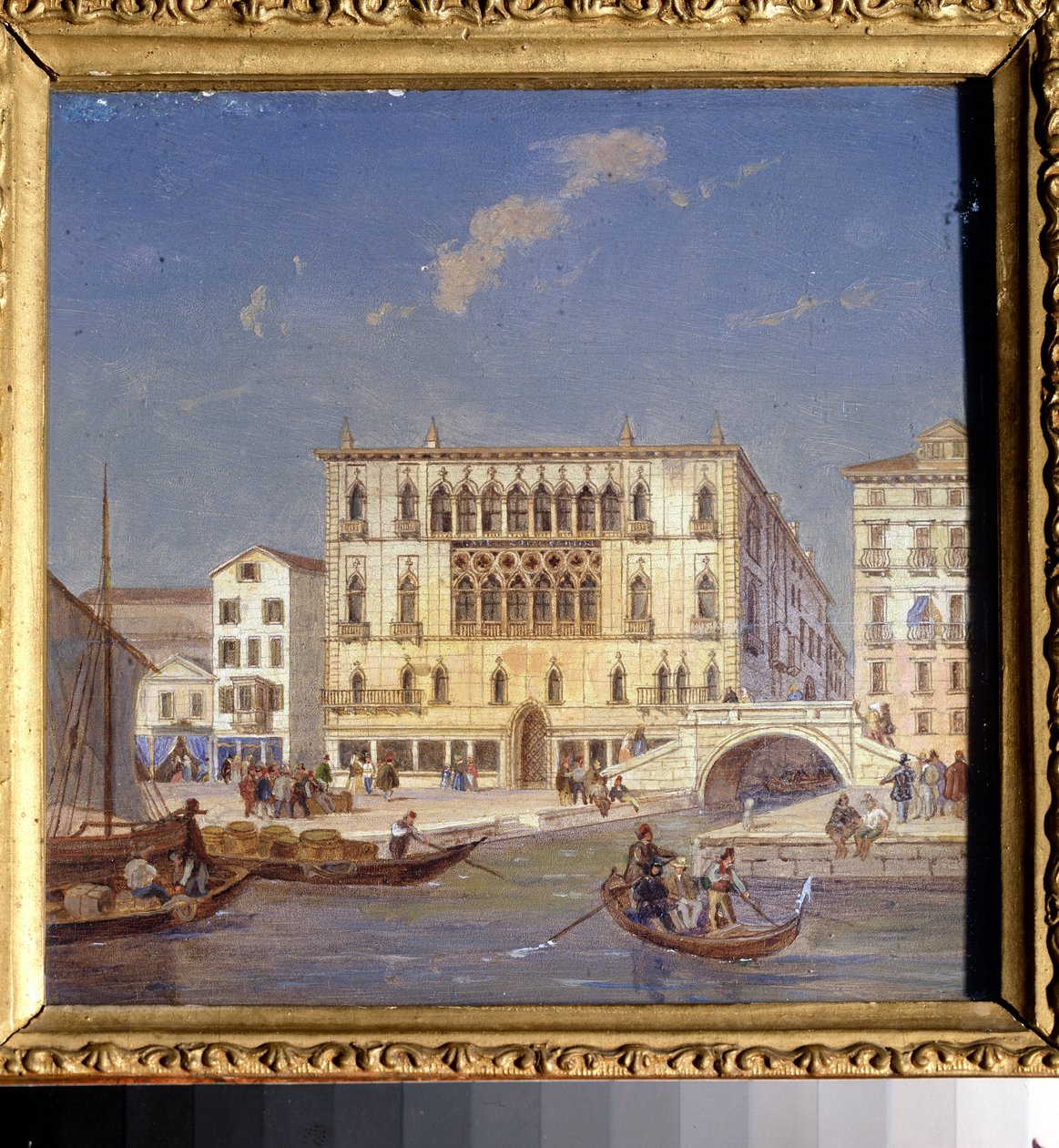 ""Vue de Venise: le palais Bernardo"" (Venedik