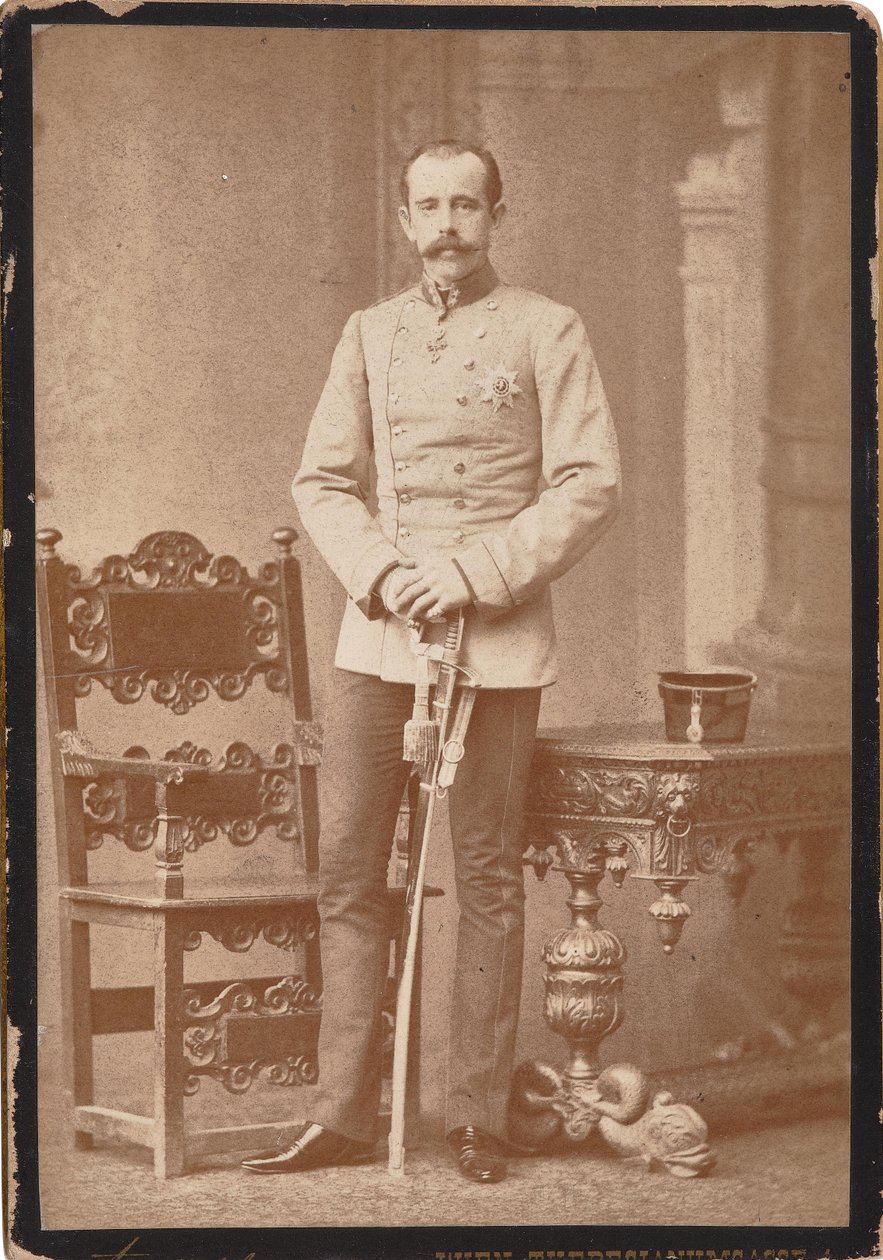 Rudolf, Avusturya Veliaht Prensi 1858-1889, 1888. by Victor Angerer