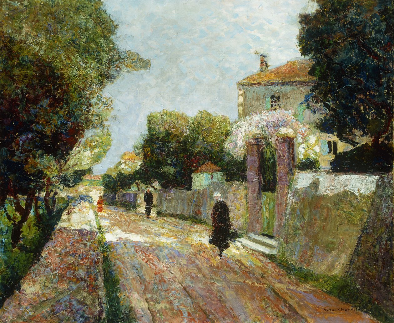 Güneşli Köy Caddesi; Güneşli Köy Sokağı by Victor Charreton