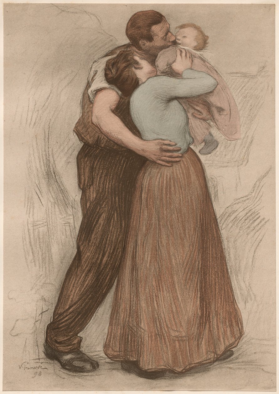 Öpücük by Victor Emile Prouve