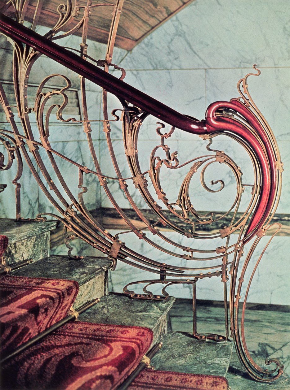 tırabzan by Victor Horta