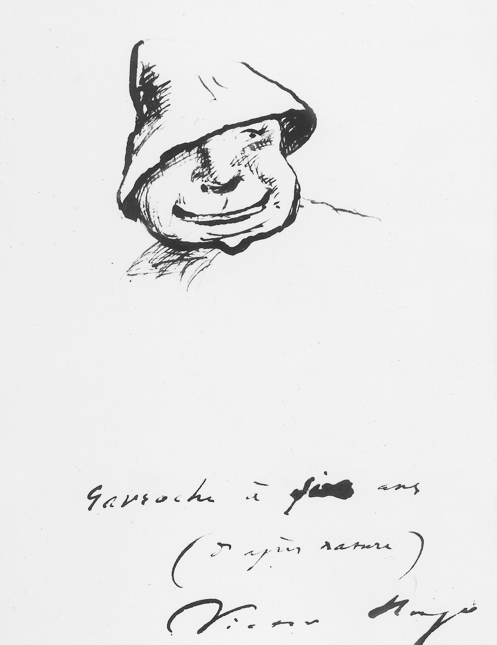 Gavroche beş yaşında, Victor Hugo