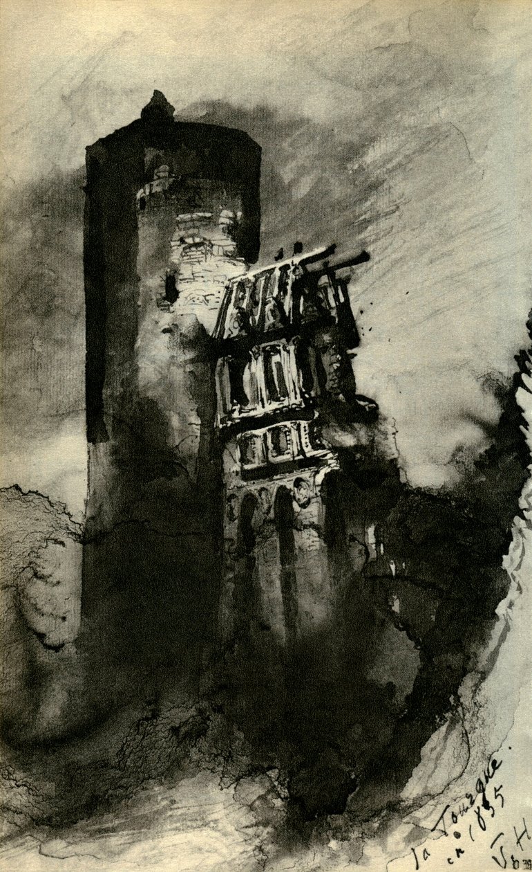 La Tourgue, 1835 by Victor Hugo
