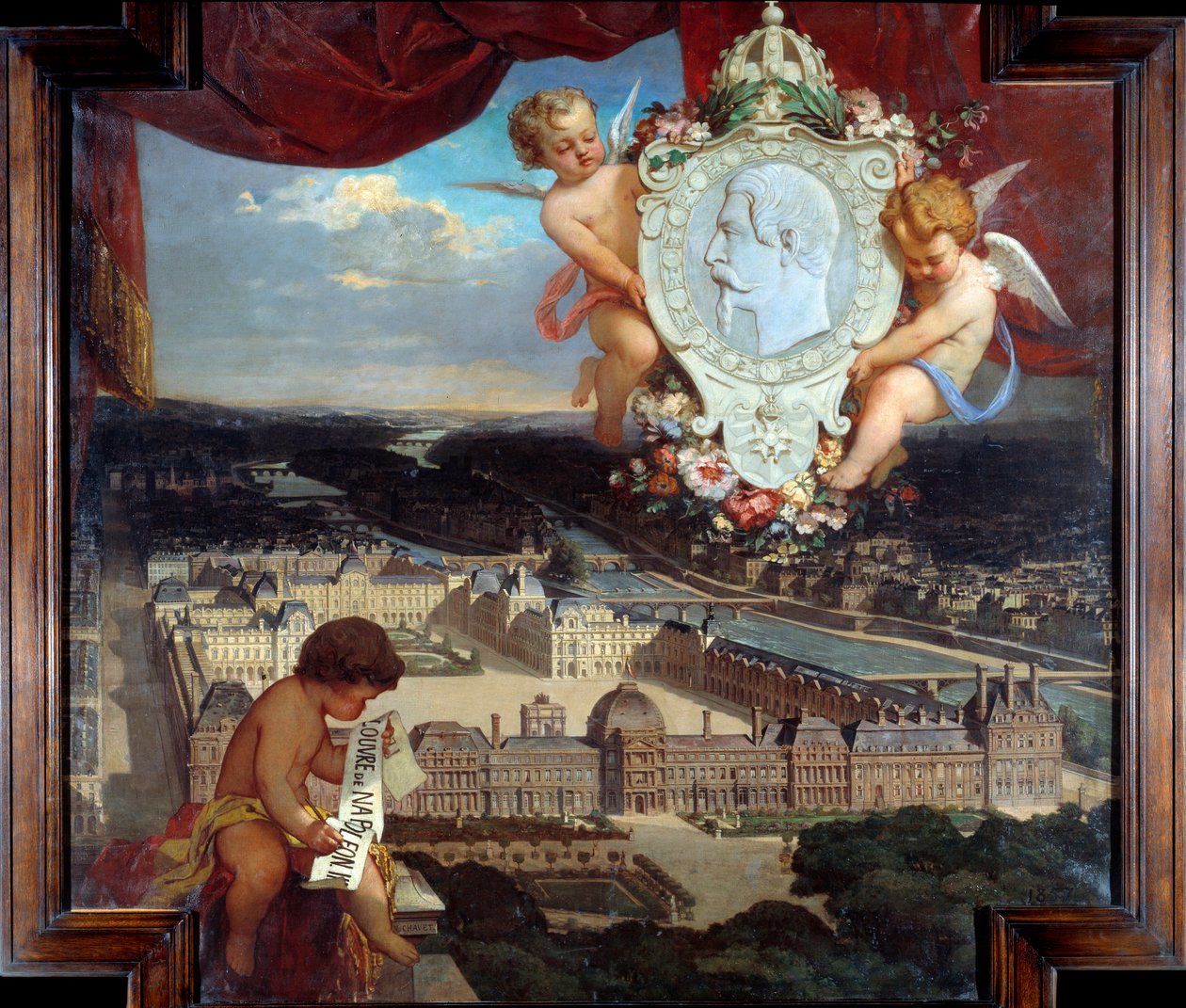 Napolyon III Louvre “” Palais du Louvre