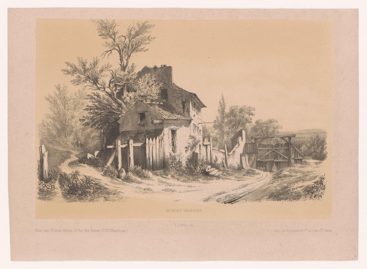 Boerderij op de Mont Valérien Mont Valerien
