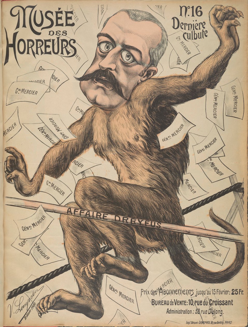 Korku Müzesi Korku Galerisi: Pierre Waldeck-Rousseau, 1899. by Victor Lenepveu