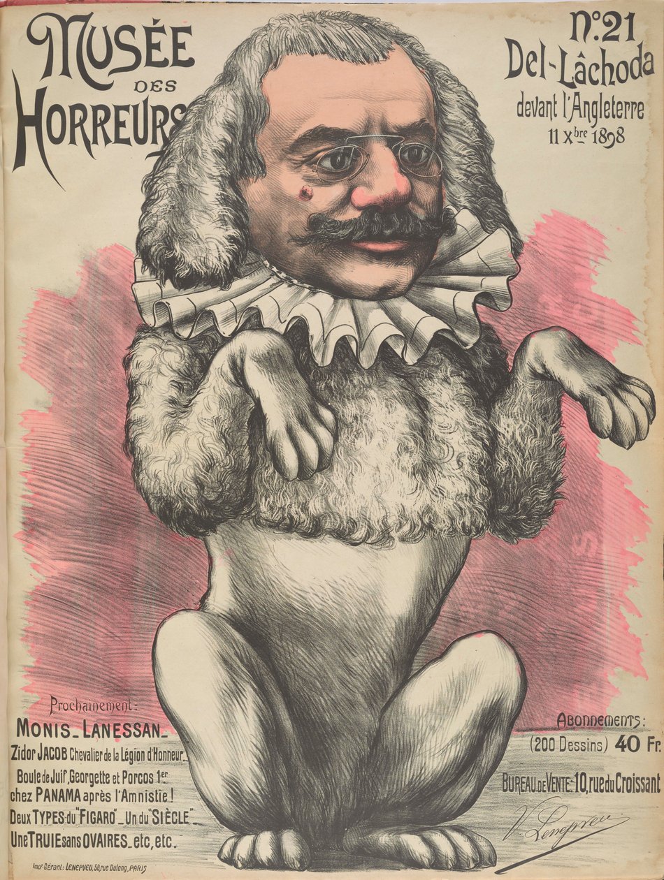 Korku Müzesi Korku Galerisi: Théophile Delcasse, 1899. by Victor Lenepveu