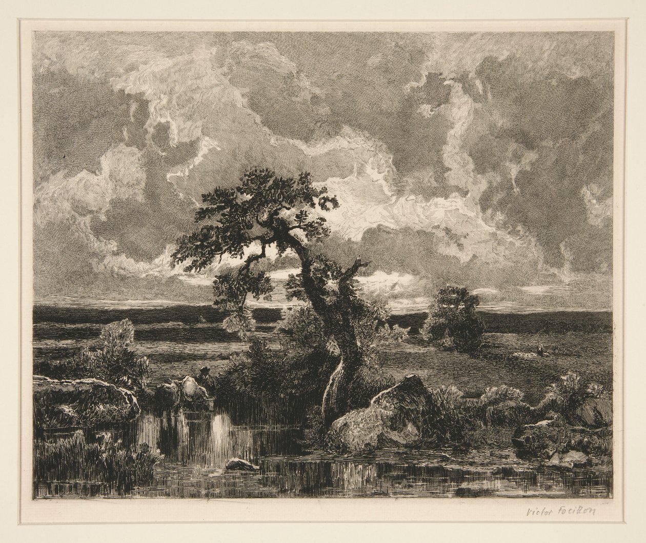 Gün batımı by Victor Louis Focillon