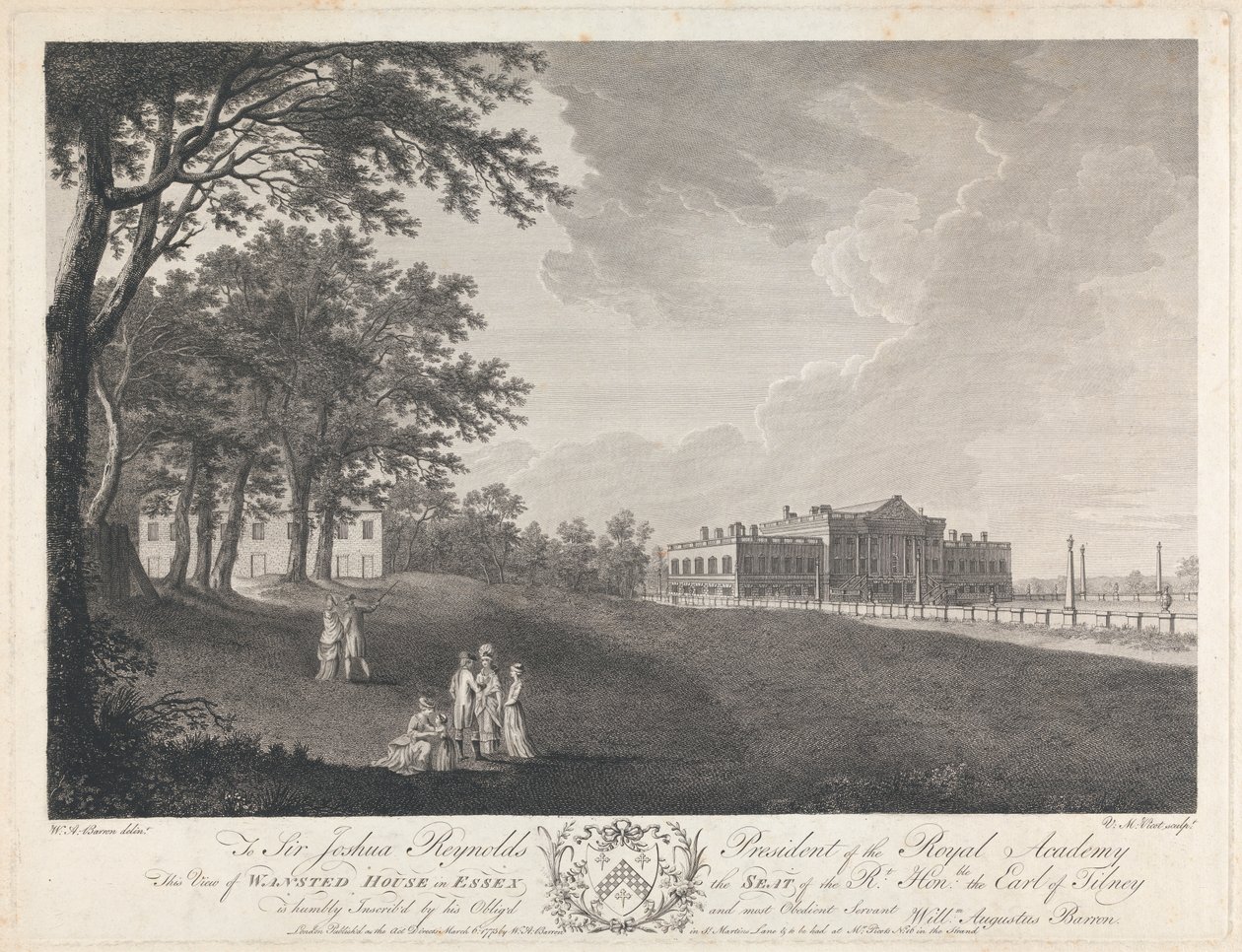 Essex'teki Wanstead Evi by Victor Marie Picot
