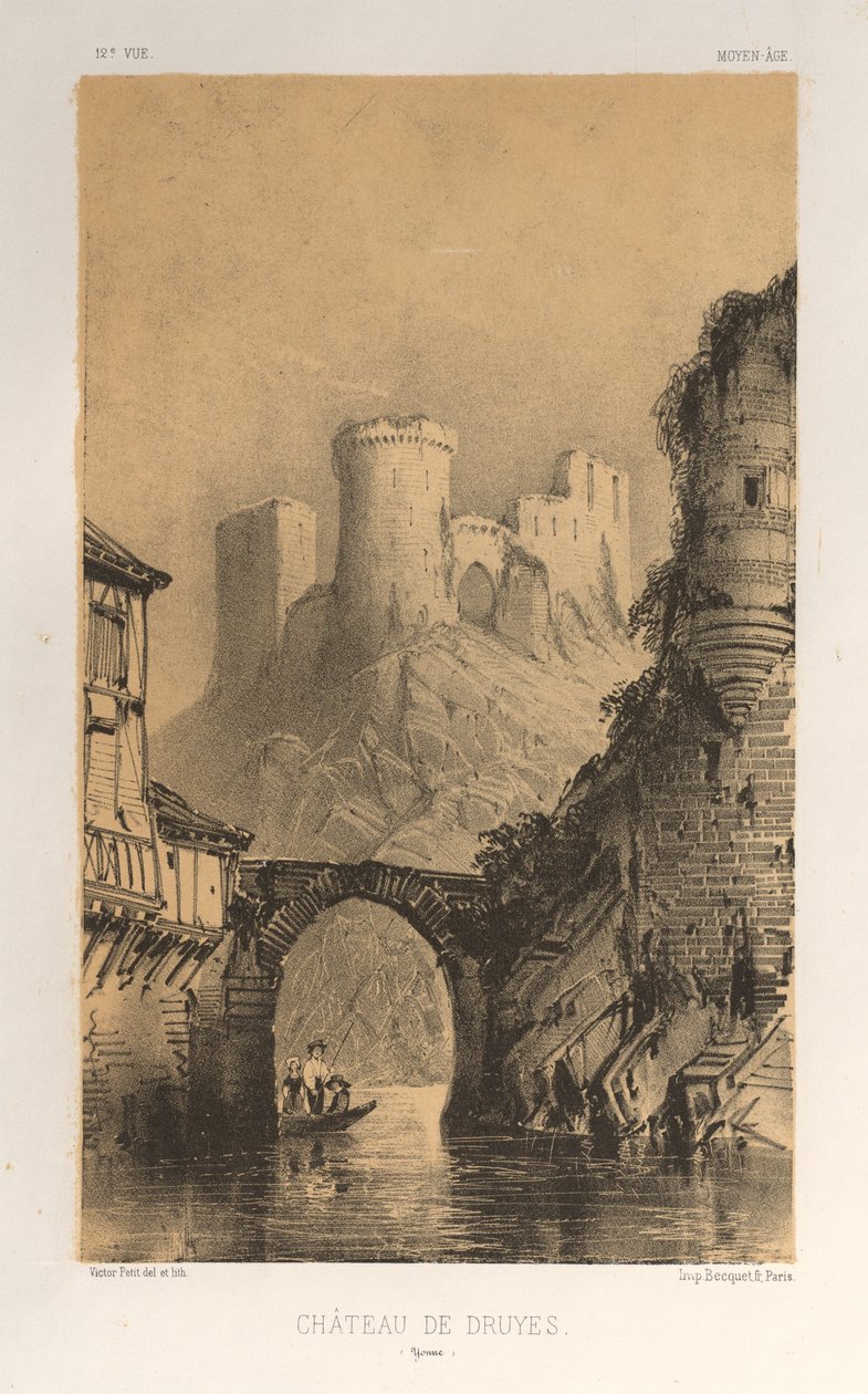 15. Yüzyılın Pitoresk Mimarisi veya Anıtları. ve XVI. Yüzyıllar: XV ve XVI Yüzyılların Chateaux De France