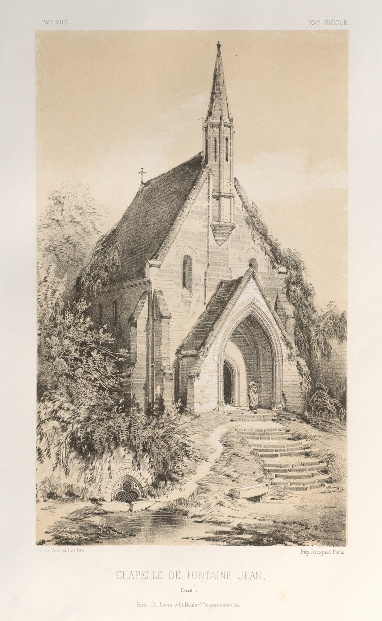 ...Pl.22, Fontaine-Jean Loiret Şapeli, 1860