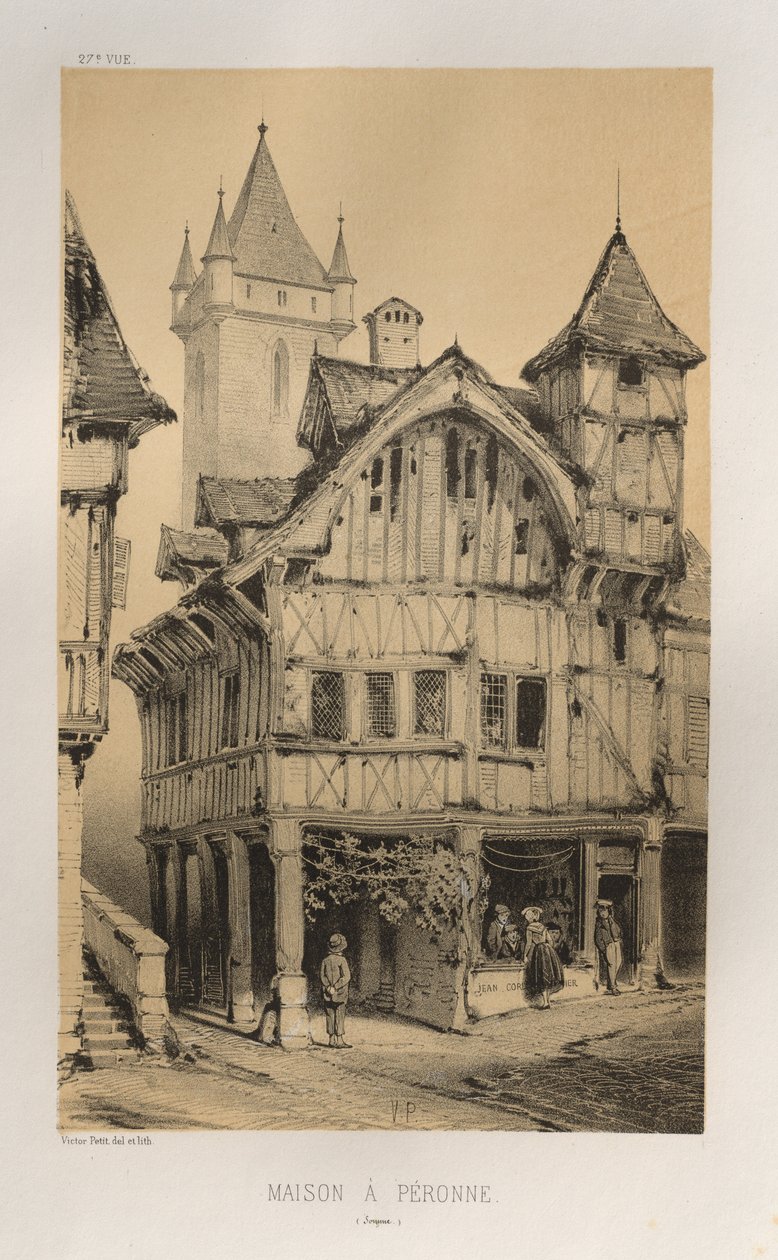 ...lütfen. 27, Maison A Peronne Somme, 1860