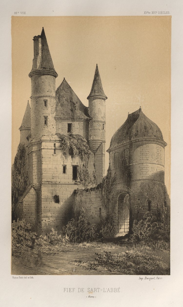 ...lütfen. 82, Sart-lAbbé Aisne, 1860. by Victor Petit