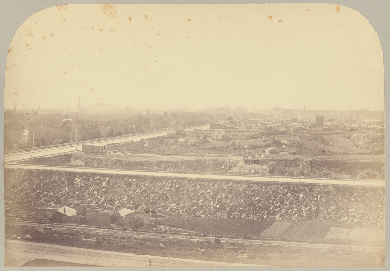 Pl. XVI. Müzenin Doğusunda Panoramik Görünüm by Victor Prevost, Gaston L. Feuardent and Co., New York