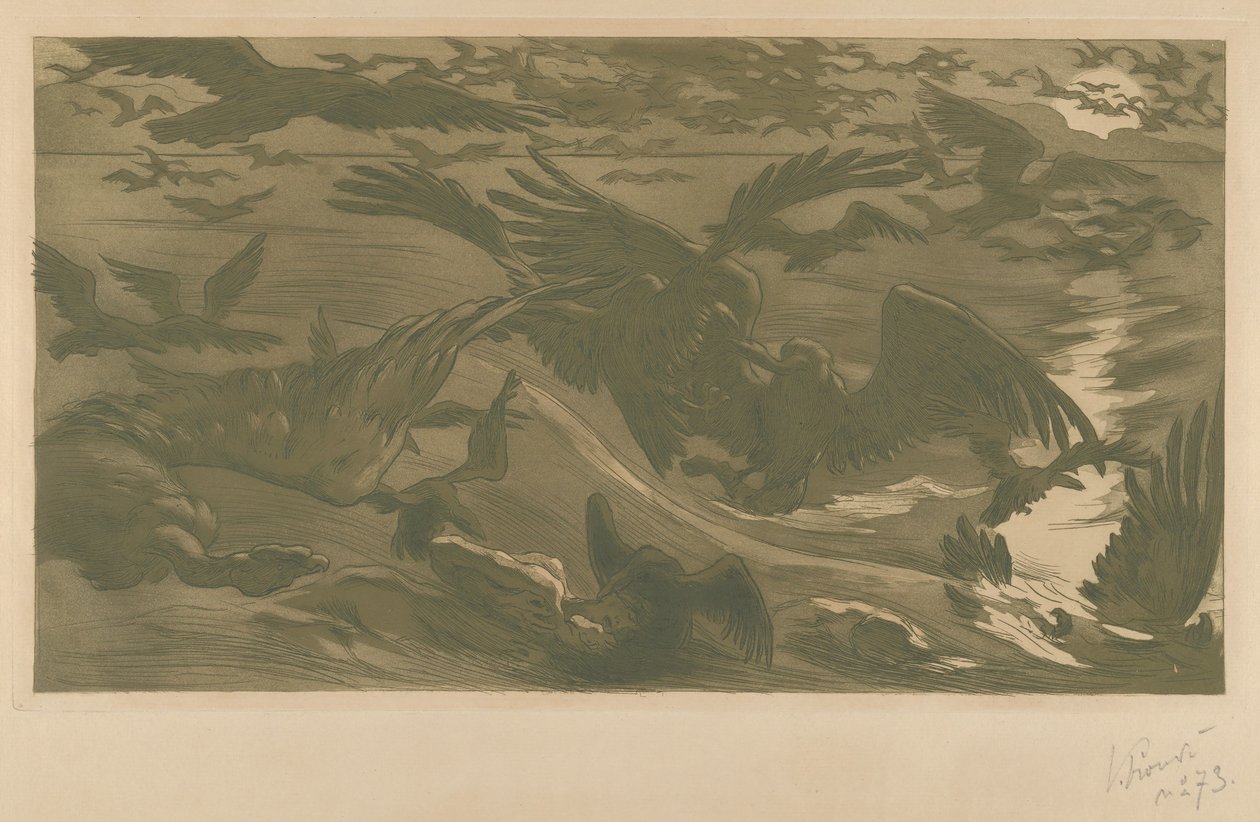 Yırtıcı kuşlar Yırtıcı kuşlar, 1893. by Victor Prouvé
