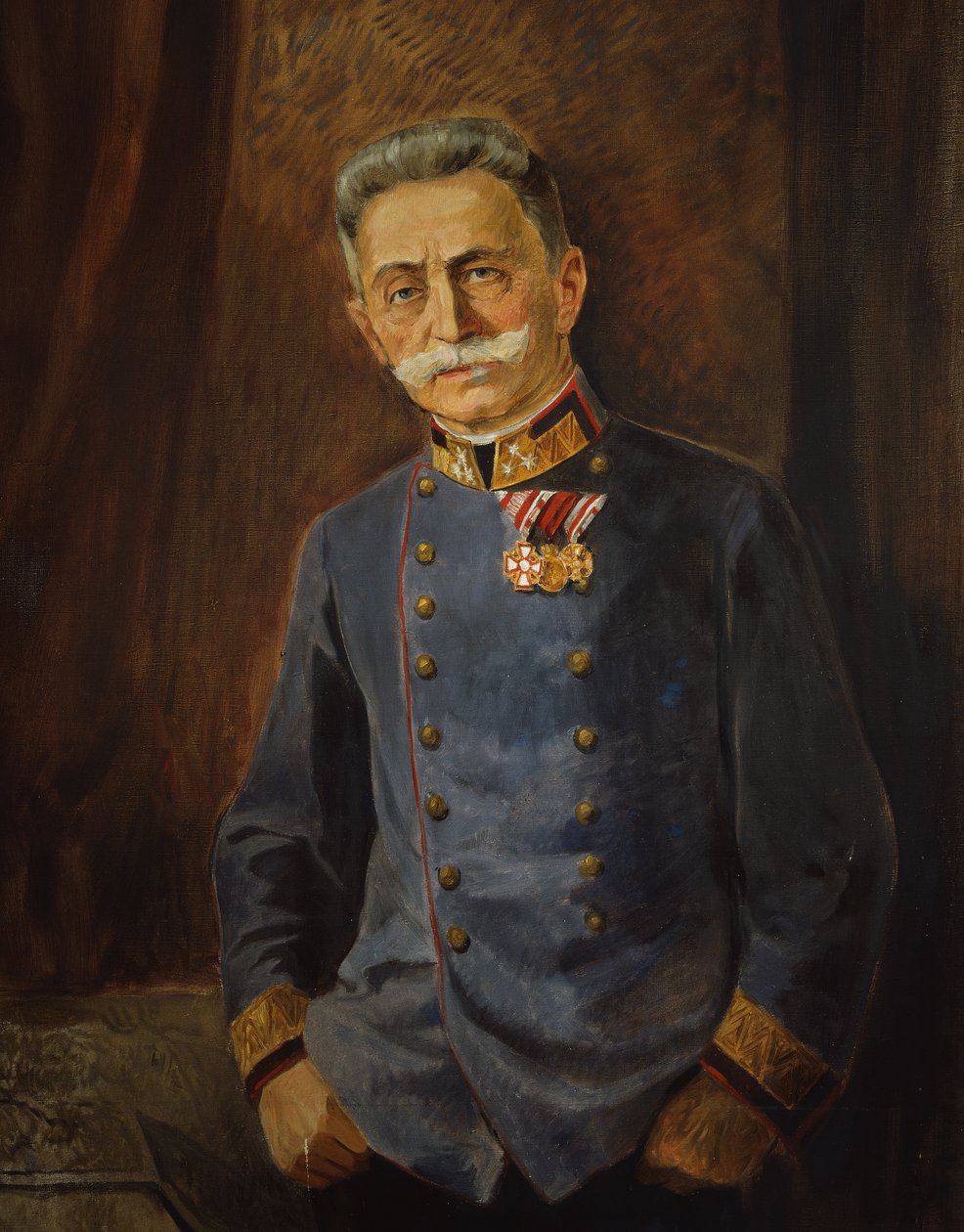 General Franz Graf Conrad von Hotzendorf, 1916 dolayları (tuval üzerine yağlıboya) by Vienna Nedomansky Studio