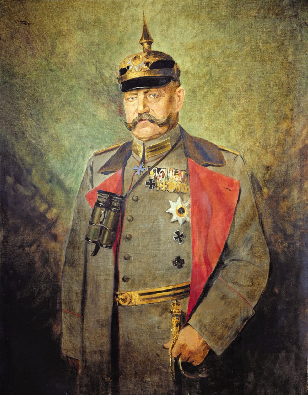 General Paul von Hindenburg, 1916 dolayları (tuval üzerine yağlıboya) by Vienna Nedomansky Studio
