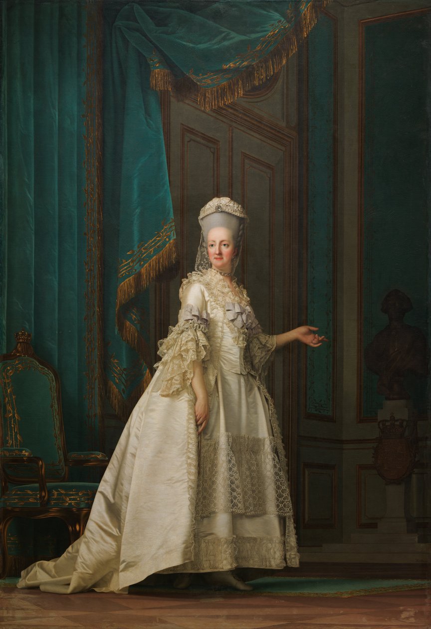 Kraliçe Dowager Juliane Marie by Vigilius Eriksen