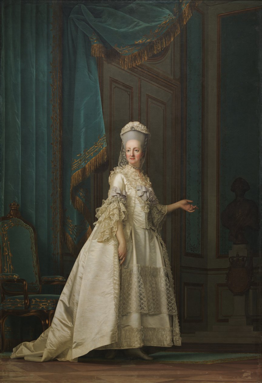 Kraliçe Dowager Juliane Marie by Vigilius Eriksen