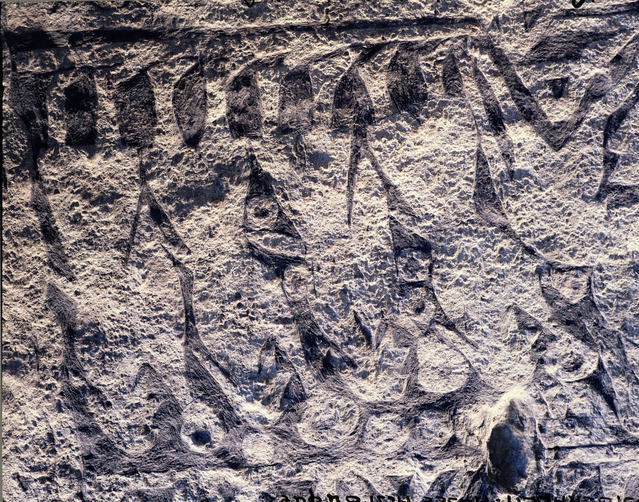 Gotland Adası taşından bir ritüel alayının detayı by Viking