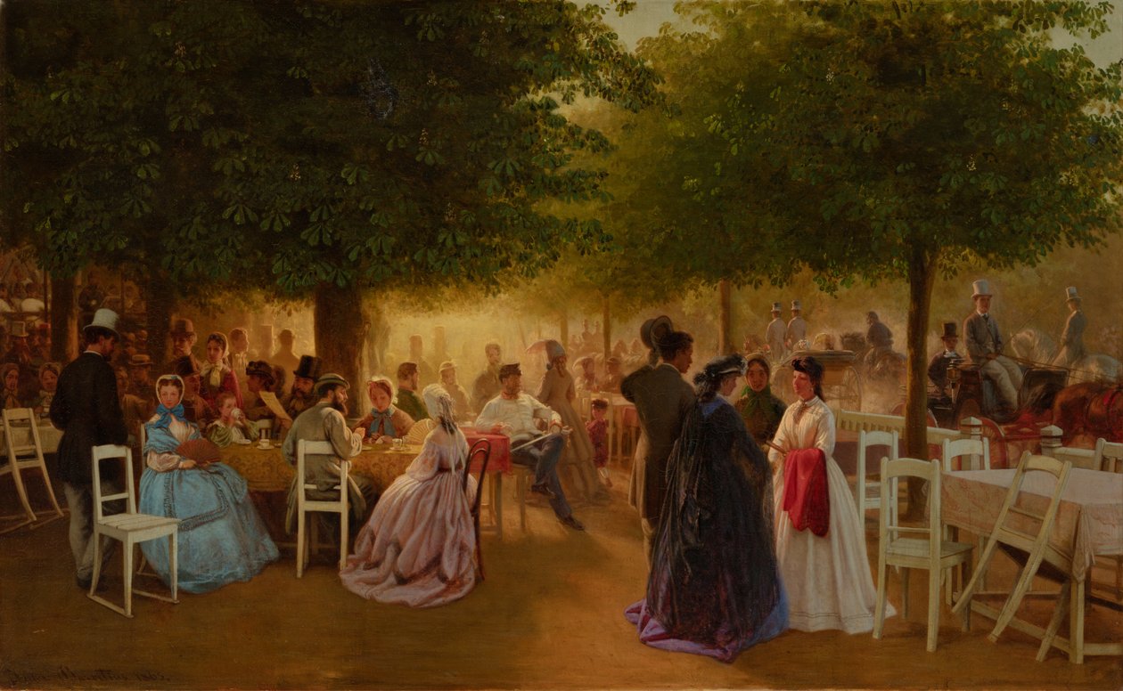 Perşembe, Stromovka, 1865 by Viktor Barvitius
