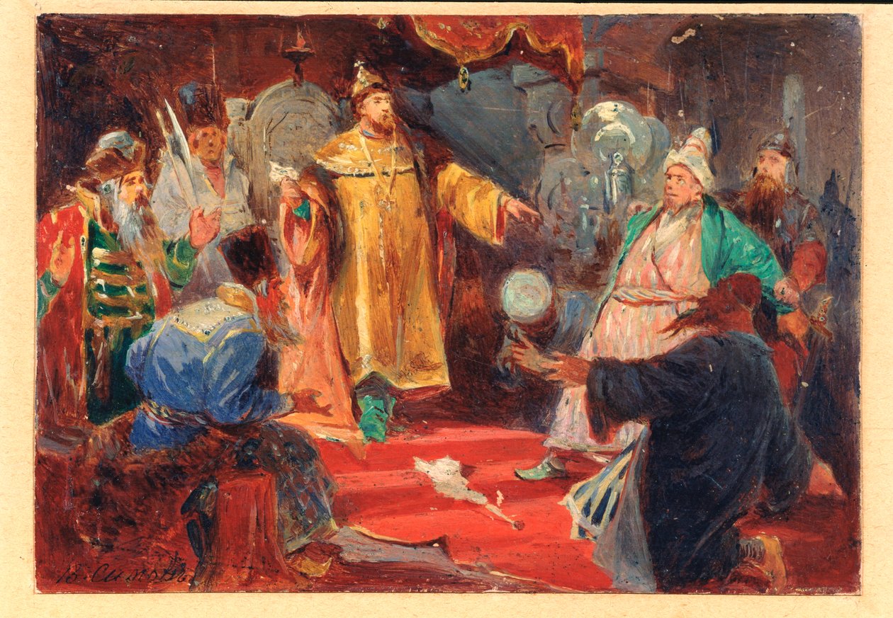 Çar İvan III (Büyük by Viktor Andreyevich Simov