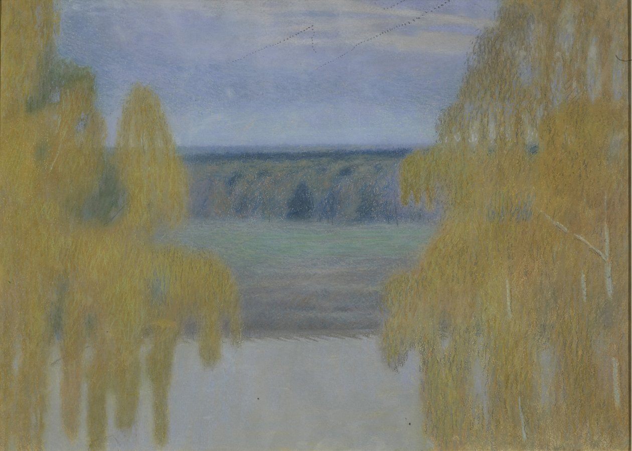 Sonbahar, 1905 by Viktor Elpidiforovich Borisov Musatov