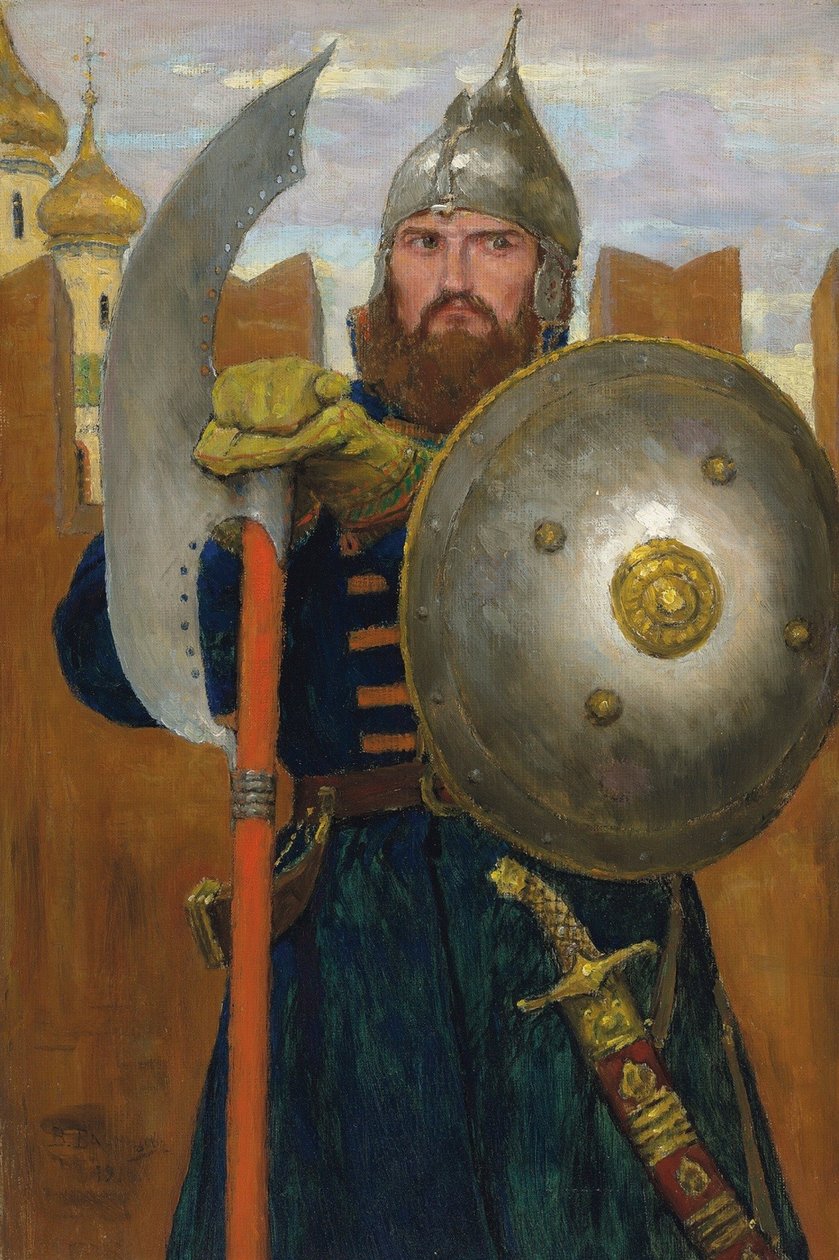 Koruma altinda by Viktor Mikhaylovich Vasnetsov