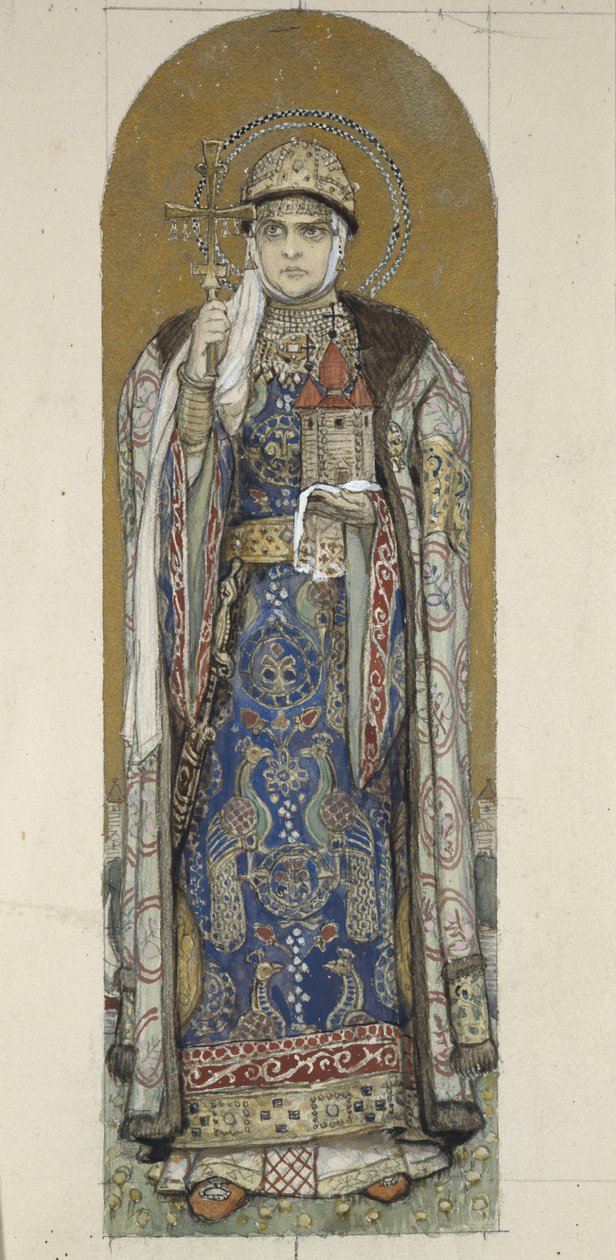 Aziz Olga, Kiev Prensesi Kiev St Vladimir Katedrali