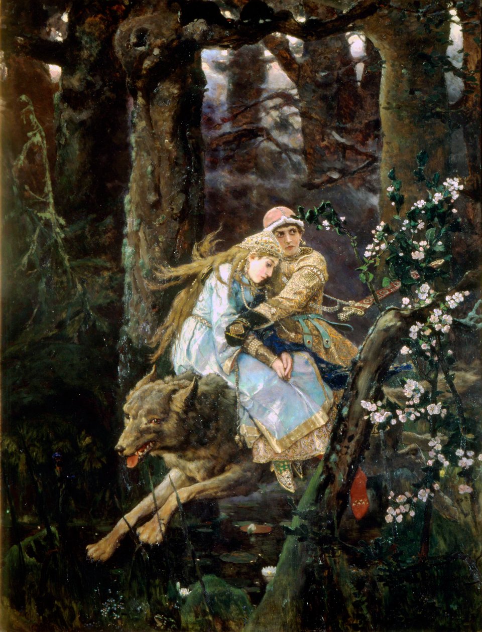 Tsarevich Ivan Boz Kurda Biniyor, 1889 by Viktor Mikhaylovich Vasnetsov