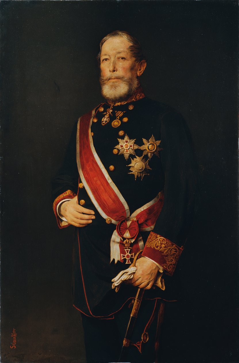 Julius Graf von Falkenhayn by Viktor Stauffer