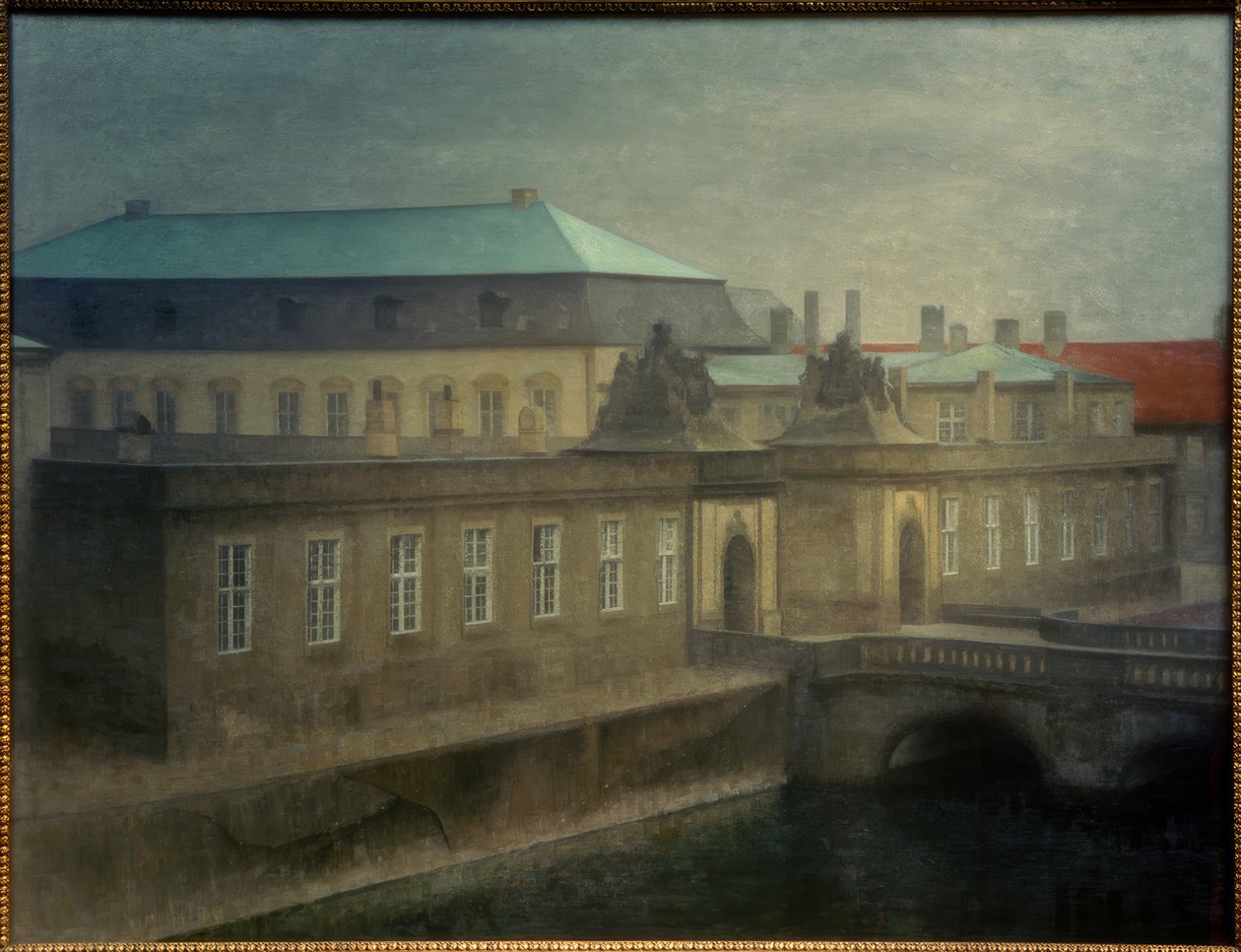 Christiansborg Sarayı by Vilhelm Hammershoi