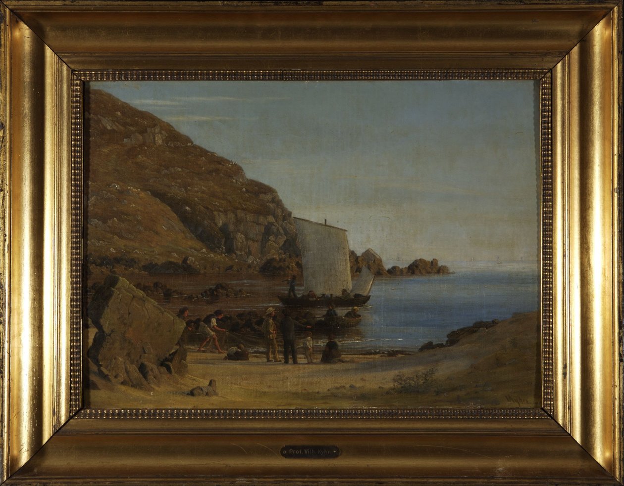 Bornholm üzerinde oluşumu by Vilhelm Kyhn