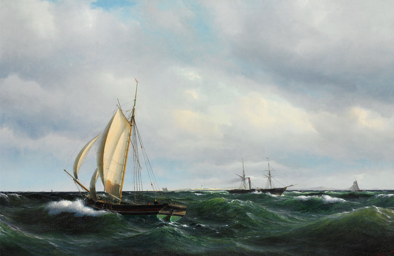 Vilhelm Melbye - Skagerak