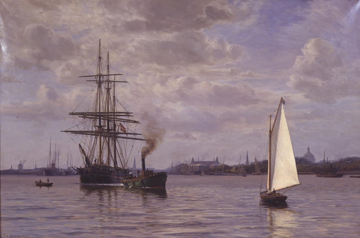 Kopenhag kırmızısı by Vilhelm Arnesen
