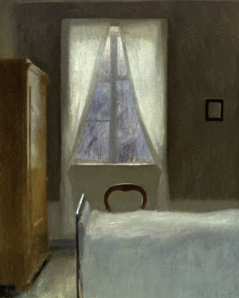 İç mekan by Vilhelm Hammershøi
