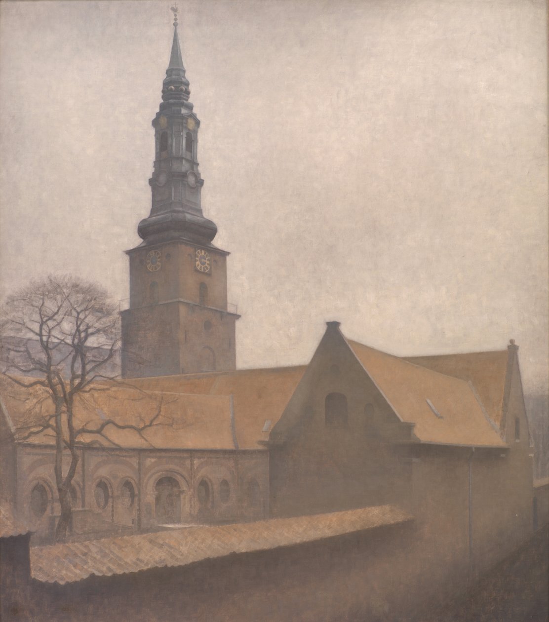 Aziz Petrus Kilisesi, Kopenhag by Vilhelm Hammershøi