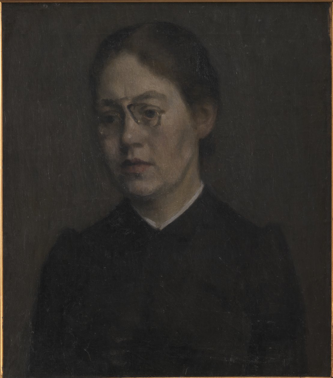 Ressam Elisabeth Wandel by Vilhelm Hammershøi