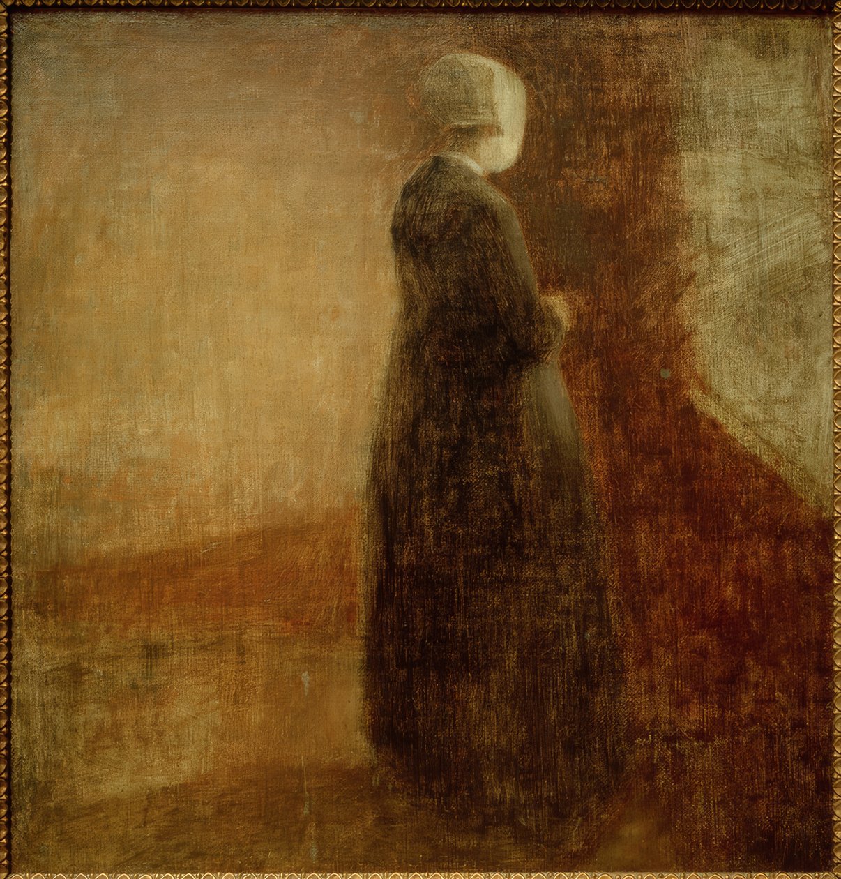Yaşlı kadın by Vilhelm Hammershoi