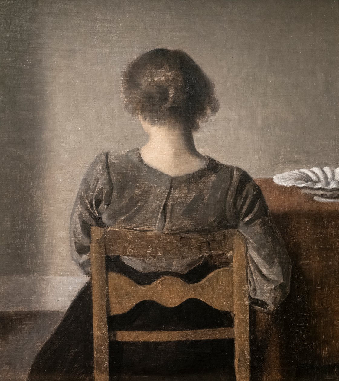 Hvile Repos olarak da bilinir by Vilhelm Hammershoi