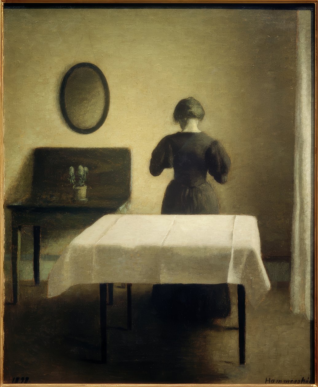 İçişleri, 1898 by Vilhelm Hammershoi