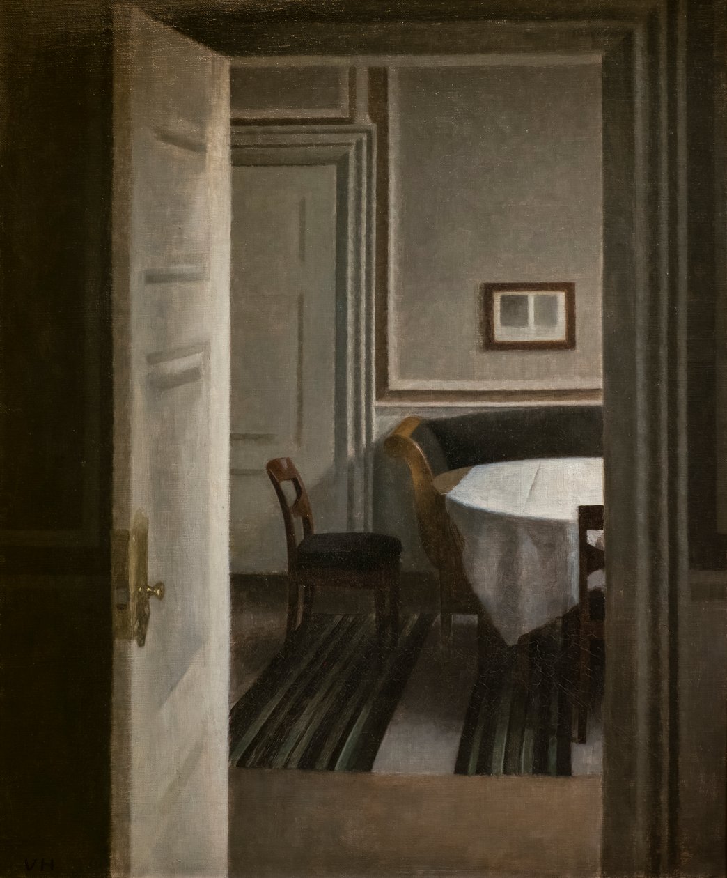 İç Mekan, Strandgade 30 by Vilhelm Hammershoi