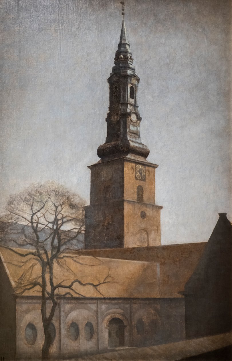 Aziz Petrus Kilisesi, Kopenhag by Vilhelm Hammershoi