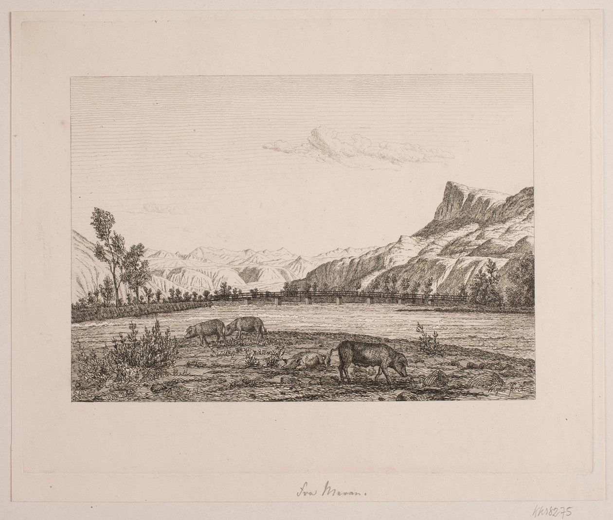 Tirol sınırlarındaki Dağlar by Vilhelm Kyhn