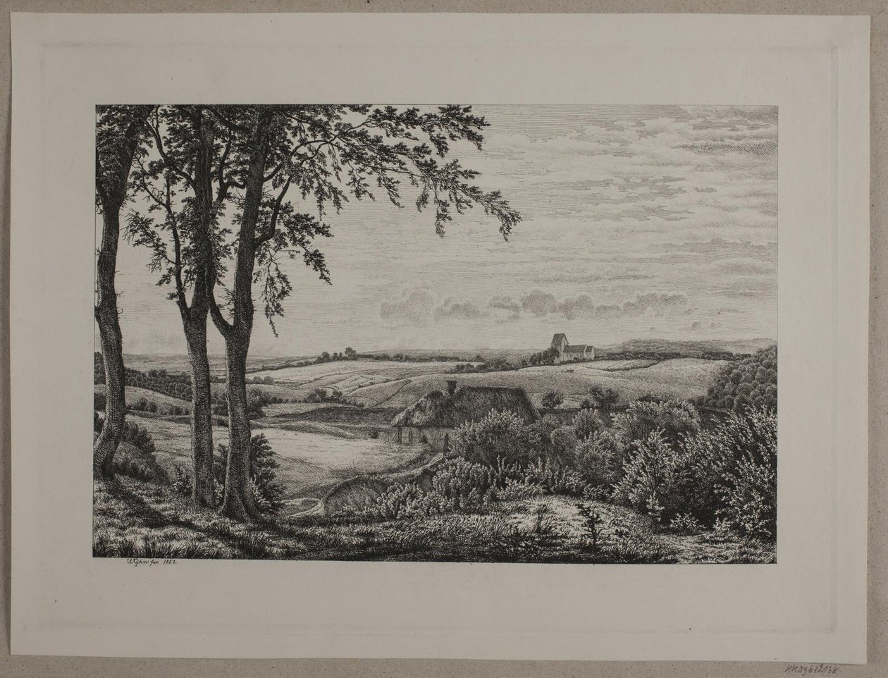 Öğleden sonra manzarası, Zelanda by Vilhelm Kyhn