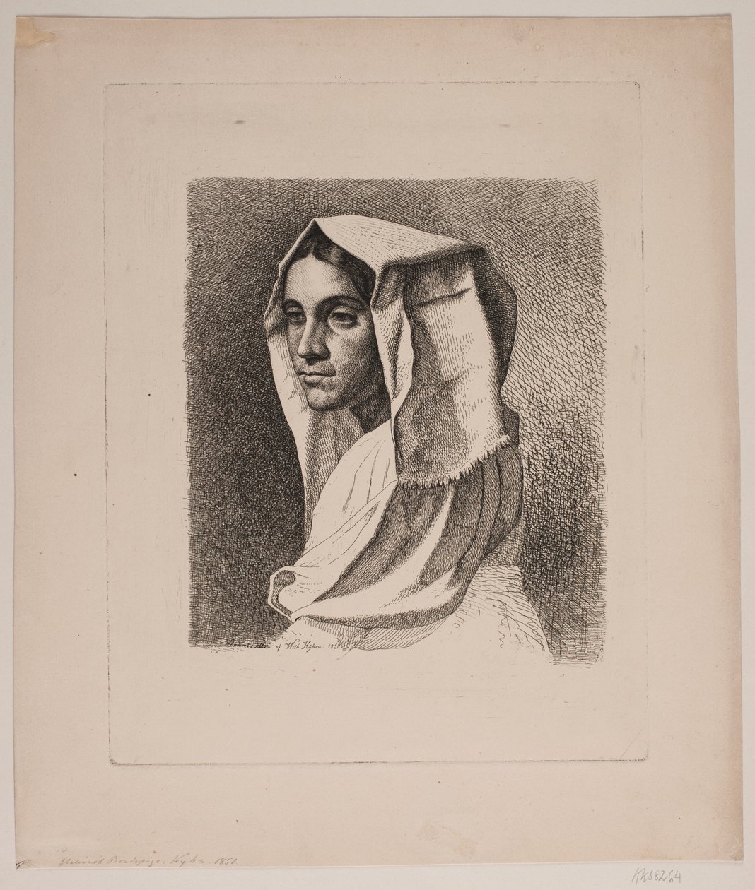 İtalyan köylü kızı by Vilhelm Kyhn