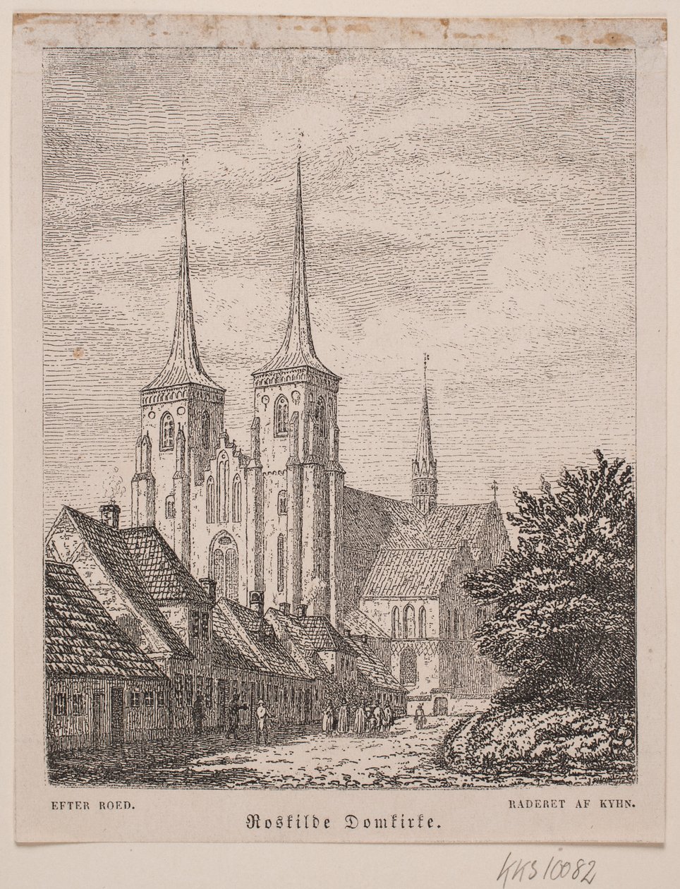 Roskilde Katedrali by Vilhelm Kyhn