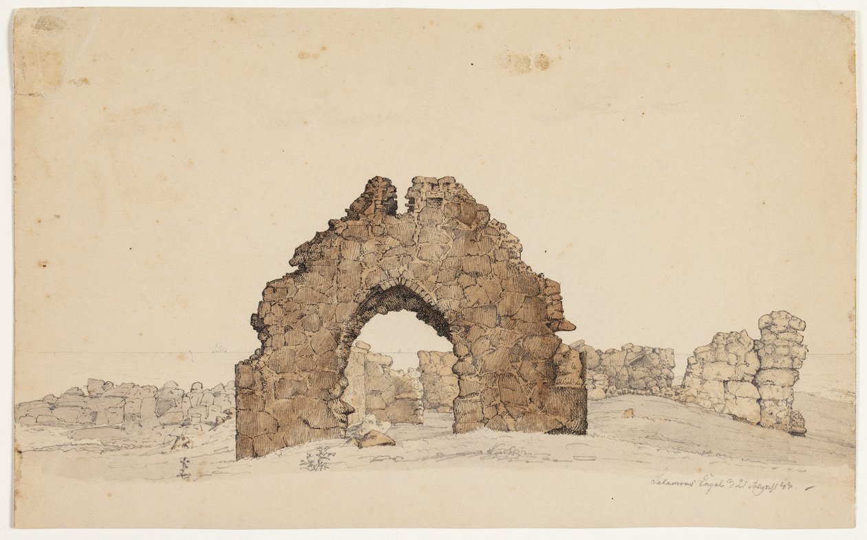 Süleyman Şapeli. Bornholm by Vilhelm Kyhn