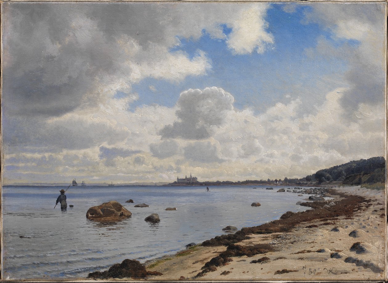 Kronborg manzaralı Zelanda